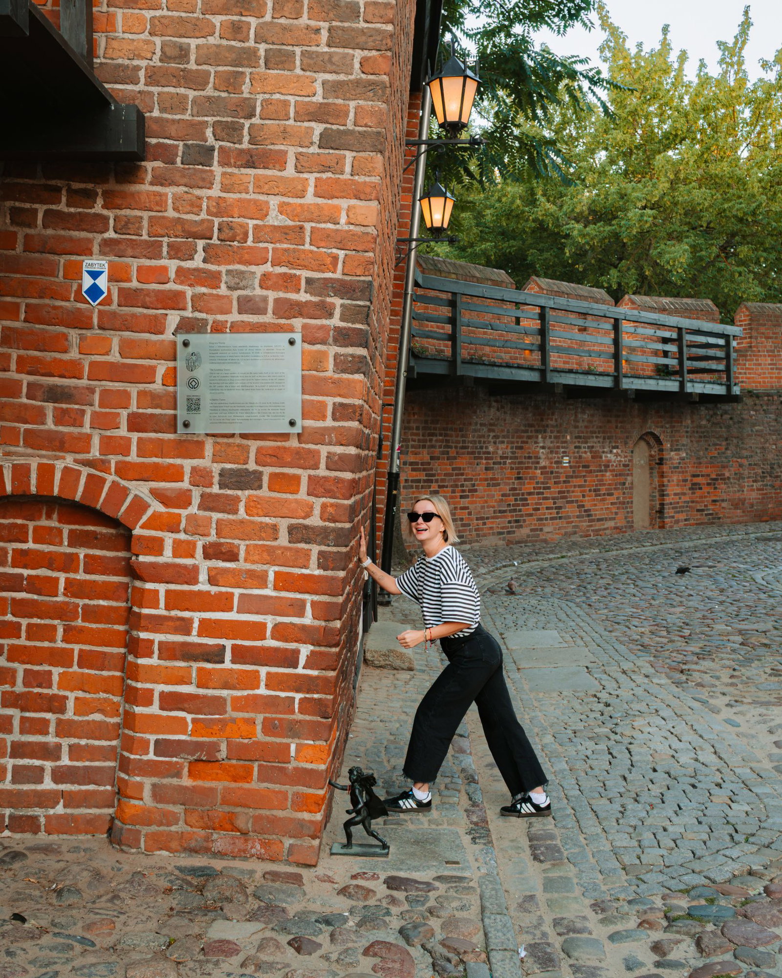 Leaning Tower in Torun, Poland