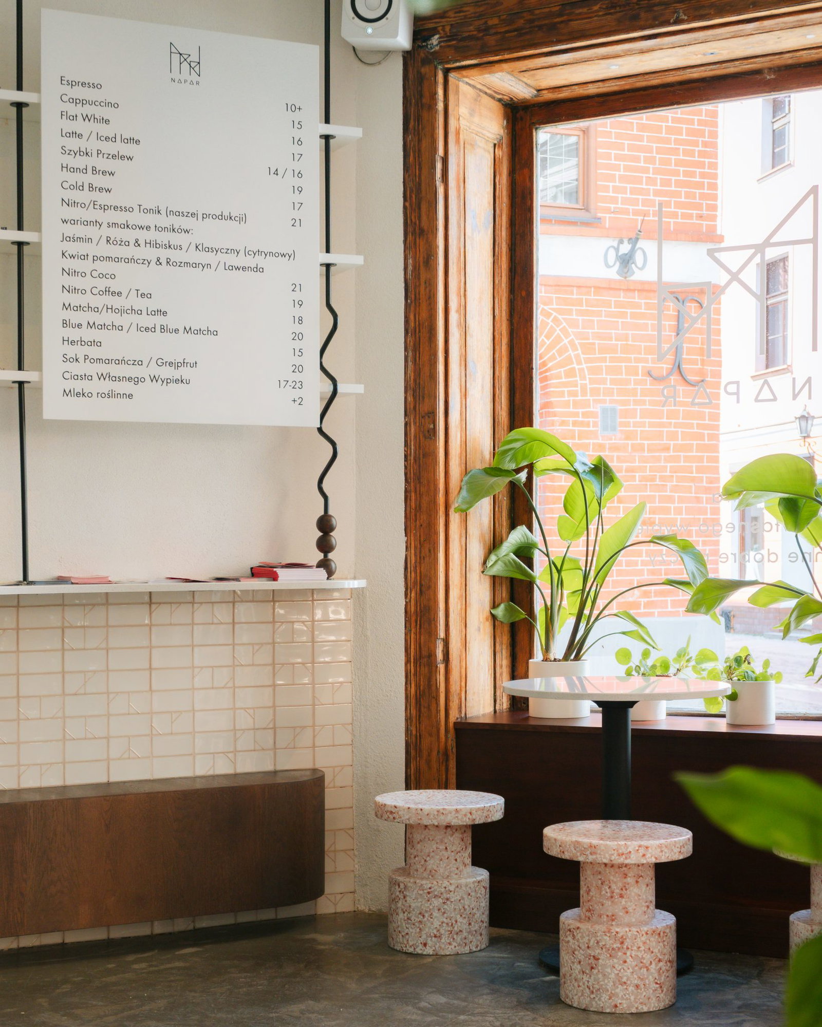 Napar coffee shop in Torun, Poland