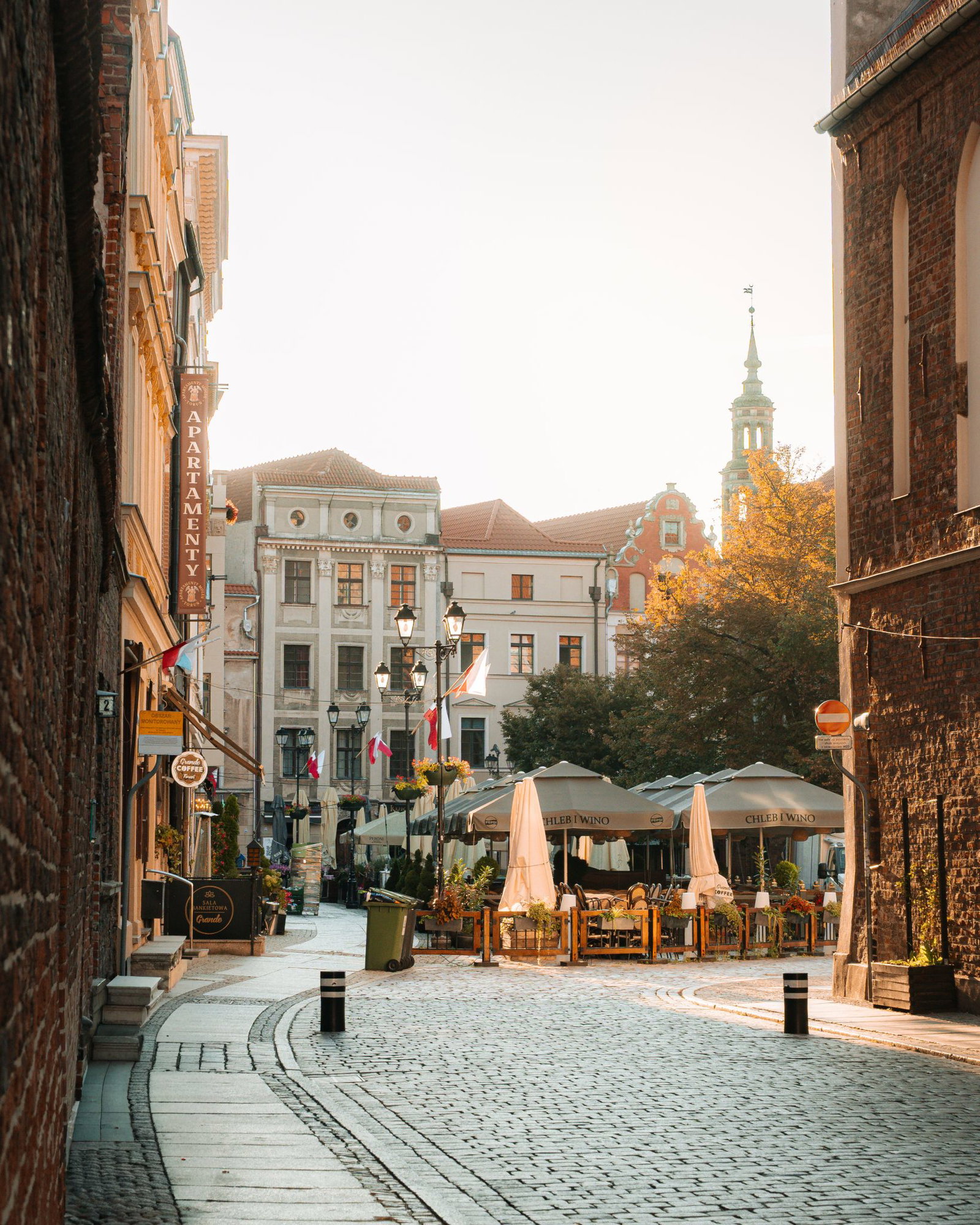 One day in Torun, Poland