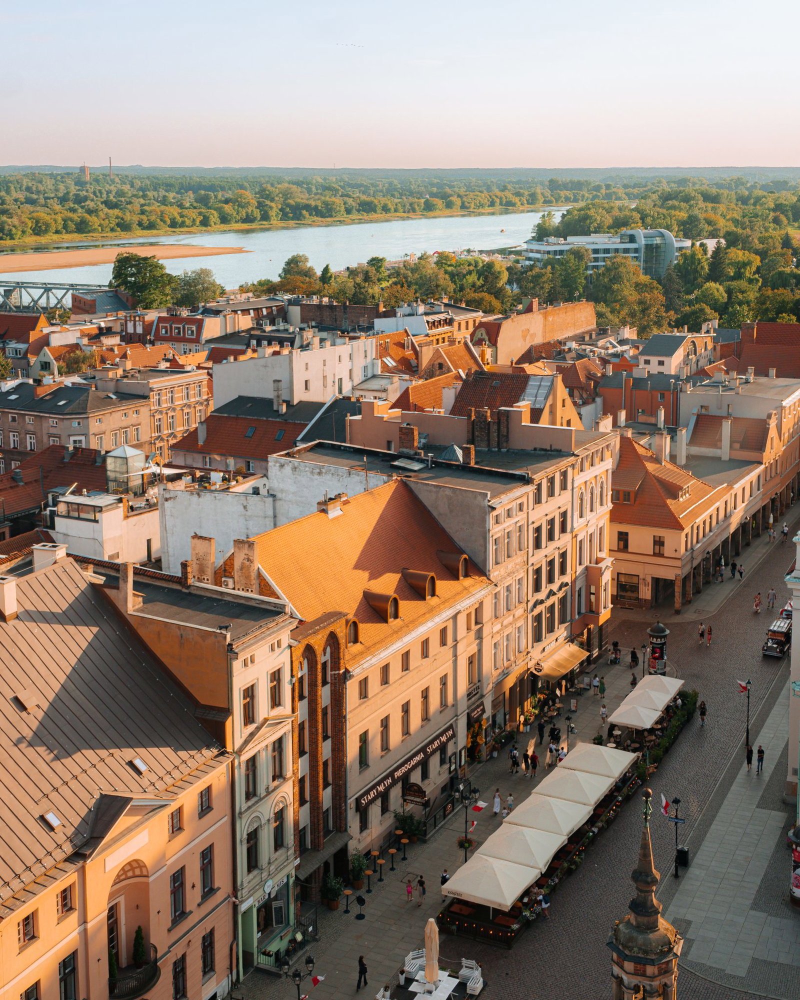Torun seen from Town Hall Tower